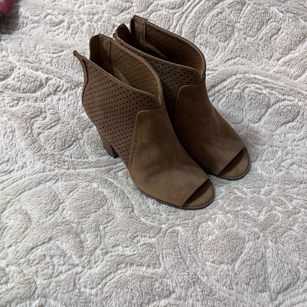 Brown booties